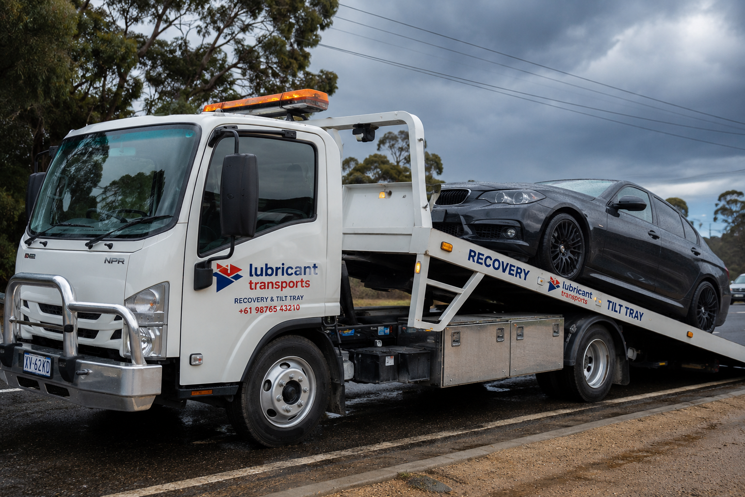 Recovery & Tilt Tray Transport Services Australia
